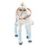 PAPO Horse and Ponies Blue Trendy Rider's Horse Toy Figure, 3 to 8 Years, White (51545)