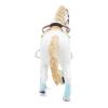 PAPO Horse and Ponies Blue Trendy Rider's Horse Toy Figure, 3 to 8 Years, White (51545)