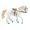 PAPO Horse and Ponies Blue Trendy Rider's Horse Toy Figure, 3 to 8 Years, White (51545)