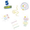 SES CREATIVE Chalk Games 5-in-1, 3 Years and Above (02207)