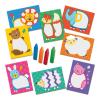 SES CREATIVE My First Animal Cards Crayons, 1 to 4 Years (14404)