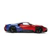 MARVEL COMICS Spider-Man 2017 Ford GT Die Cast Vehicle with Figure, Blue/Red (253225002)