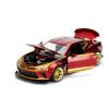 MARVEL COMICS Iron Man 2016 Chevy Camaro SS Die Cast Vehicle with Figure, Red/Orange (253225003)