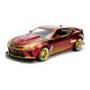 MARVEL COMICS Iron Man 2016 Chevy Camaro SS Die Cast Vehicle with Figure, Red/Orange (253225003)