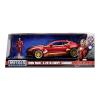 MARVEL COMICS Iron Man 2016 Chevy Camaro SS Die Cast Vehicle with Figure, Red/Orange (253225003)