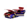 MARVEL COMICS Captain Marvel 1973 Ford Mustang Mach 1 Die Cast Vehicle with Figure, Multi-colour (253225009)