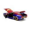 MARVEL COMICS Captain Marvel 1973 Ford Mustang Mach 1 Die Cast Vehicle with Figure, Multi-colour (253225009)