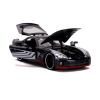 MARVEL COMICS Venom 2008 Dodge Viper Die Cast Vehicle with Figure, Black (253225015)