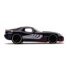 MARVEL COMICS Venom 2008 Dodge Viper Die Cast Vehicle with Figure, Black (253225015)