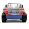 MARVEL COMICS Spider-Man 70s Edition Spider-Man Buggy Die Cast Vehicle with Figure, Blue/Red (253225030SSU)