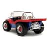 MARVEL COMICS Spider-Man 70s Edition Spider-Man Buggy Die Cast Vehicle with Figure, Blue/Red (253225030SSU)