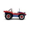 MARVEL COMICS Spider-Man 70s Edition Spider-Man Buggy Die Cast Vehicle with Figure, Blue/Red (253225030SSU)