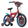 HUFFY Marvel Comics Spider-Man 16-inch Children's Bike, Red/Blue (21964W)