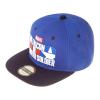 MARVEL COMICS The Falcon and the Winter Soldier Logo Snapback Baseball Cap, Blue/Black (SB816417MVL)