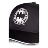 DC COMICS Batman Logo Adjustable Cap, Black/White (BA750236BTM)