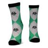 WIZARDING WORLD Harry Potter: Wizards Unite Slytherin Children's Crew Socks (2-Pack), Unisex, 35/38, Multi-colour (CR045768HPT-35/38)