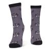 STAR WARS The Mandalorian Mandalorian, Grogu and Mythosaur Skull Crew Socks (3-Pack), Unisex, 39/42, Black/Grey (CR534475STW-39/42)