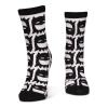 DC COMICS Batman Dark Knight, Bats, Silhouette Crew Socks (3-Pack), Unisex, 39/42, Multi-colour (CR687677BTM-39/42)