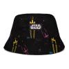 STAR WARS A New Hope Neon Space Battles Children's Bucket Hat, Black (FC531461STW)