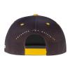MARVEL COMICS The Avengers AIM Logo Snapback Baseball Cap, Black/Yellow (SB767502AVG)
