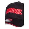 MARVEL COMICS Logo Novelty Cap, Black/Red (NH811248MVL)