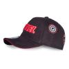 MARVEL COMICS Logo Novelty Cap, Black/Red (NH811248MVL)