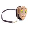 DISNEY The Lion King Nala Face Novelty Shoulderbag, Brown/Black (LB361101TLK)