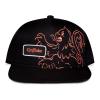 WIZARDING WORLD Harry Potter: Wizards Unite Gryffindor Woven Patch Snapback Baseball Cap, Black (SB544564HPT)