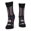 STAR WARS A New Hope Vader Suit Novelty Socks (1-Pack), Unisex, 43/46, Black (NS563678STW-43/46)