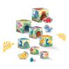 SES CREATIVE Tiny Talents Stacking Blocks Tower with Dino Figures (13202)