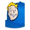 FALLOUT Vault Boy Felt Patch Novelty Snapback Baseball Cap, Blue (NH807821FOT)