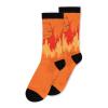 POKEMON Character Set Crew Socks (3-Pack), Unisex, 39/42, Multi-colour (CR875273POK-39/42)