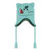 POKEMON Bulbasaur Novelty Sherpa Beanie, Turquoise (KC645225POK)