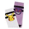 POKEMON Pikachu & Gengar Sport Socks (2-Pack), Unisex, 39/42, Multi-colour (SS020158POK-39/42)