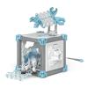 SCHLEICH Eldrador Creatures BattleCave Snow Slasher Toy Playset (42733)