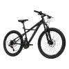 HUFFY Korros 24-Inch 21-Speed Black Hardtail Mountain Bike (24382W)