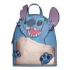 DISNEY Lilo & Stitch Beach Day Stitch Novelty Mini Backpack, Blue (MP316624DNY)