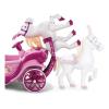 HUFFY Disney Princess Royal Horse and Carriage 6v Battery-Powered Electric Children's Ride-on (17398W)