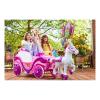 HUFFY Disney Princess Royal Horse and Carriage 6v Battery-Powered Electric Children's Ride-on (17398W)