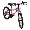 HUFFY Literide 20in Alloy 7-Speed Neon Nebula Pink and Grey Junior Girls Bike (23015W)
