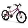 HUFFY Literide 20in Alloy 7-Speed Neon Nebula Pink and Grey Junior Girls Bike (23015W)