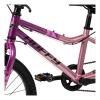HUFFY Literide 20in Alloy 7-Speed Neon Nebula Pink and Grey Junior Girls Bike (23015W)