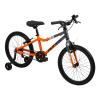 HUFFY Literide 20in Single-Speed Tangerine Orange and Pebble Grey Children's Bike (23205W)