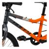 HUFFY Literide 20in Single-Speed Tangerine Orange and Pebble Grey Children's Bike (23205W)