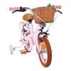 VOLARE Ashley Pink Pastel 12-Inch Girls Children's Bike (51235)