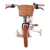 VOLARE Ashley Pink Pastel 12-Inch Girls Children's Bike (51235)