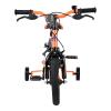 VOLARE Strike Orange and Black 12-Inch Boys Children's Bike (51255)