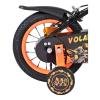 VOLARE Strike Orange and Black 12-Inch Boys Children's Bike (51255)