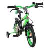VOLARE Strike Green and Black 12-Inch Boys Children's Bike (51258)