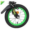 VOLARE Strike Green and Black 12-Inch Boys Children's Bike (51258)